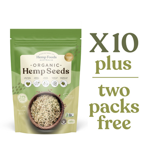 Hemp Seeds - Buy 10 packs, get 2 FREE 
