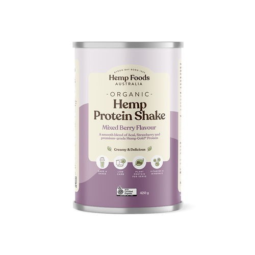 Organic Hemp Protein Mixed Berry & Açai 420g