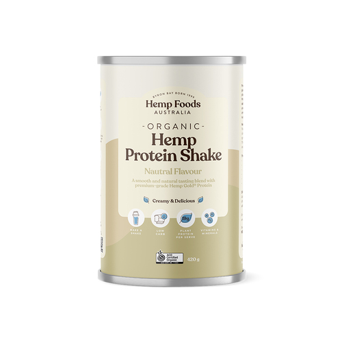 Organic Hemp Protein Unflavoured 420g