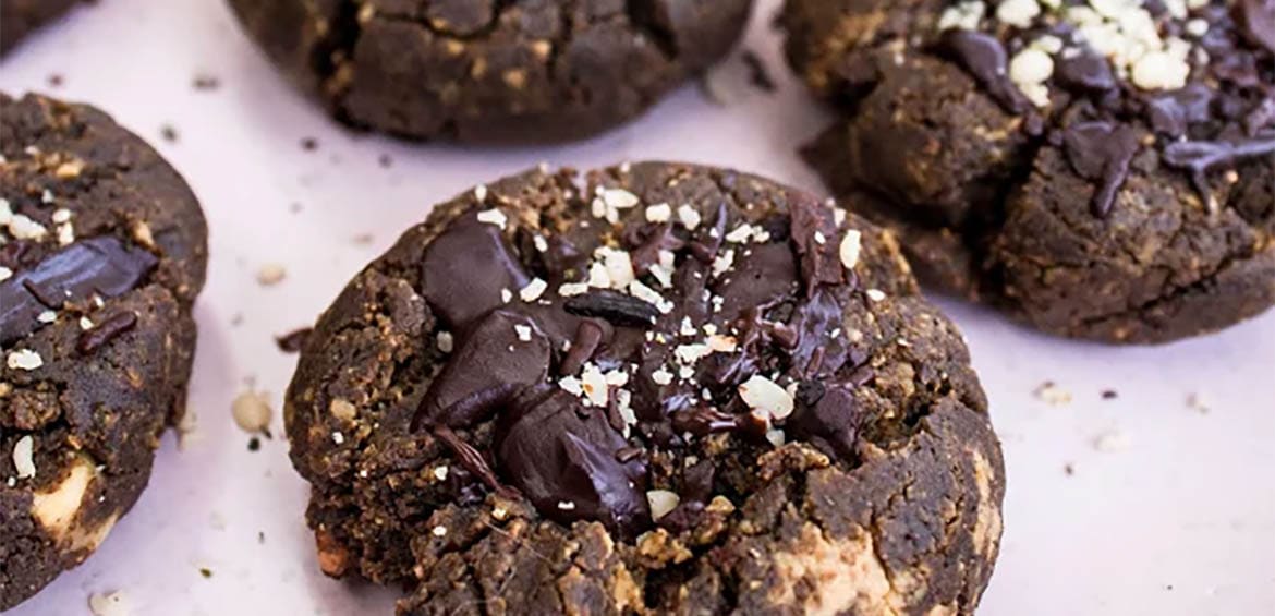 Peanut Butter & Choc Chip Protein Cookies image