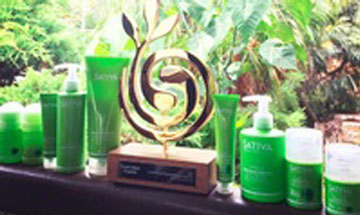 SATIVA Skincare Awarded Certified Organic Cosmetic of the Year