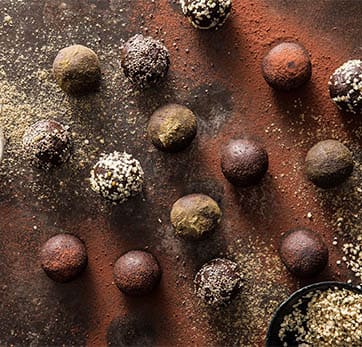 Cacao and Hemp Protein Balls